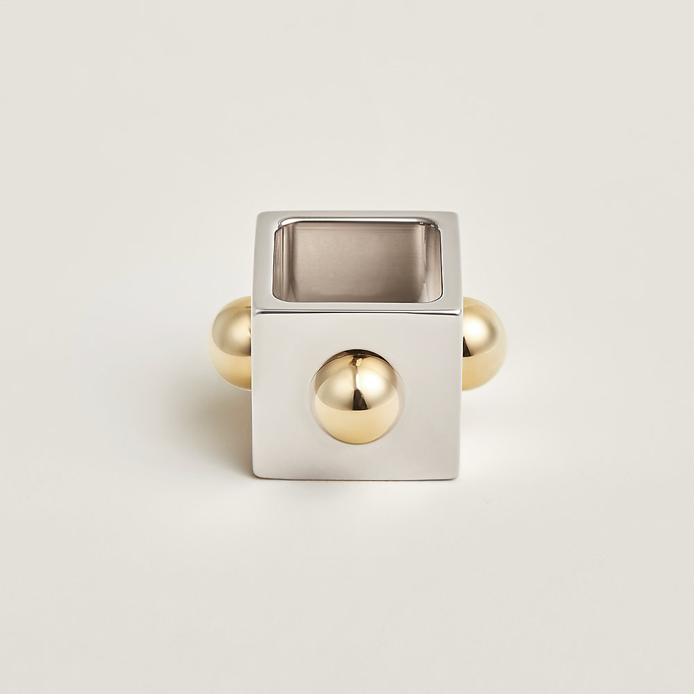 Cube Collier de Chien scarf 70 ring | Hermès USA